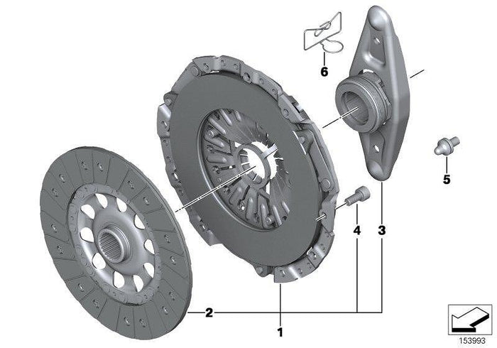 Комплект съединител BMW N55/N54 – 21207567624