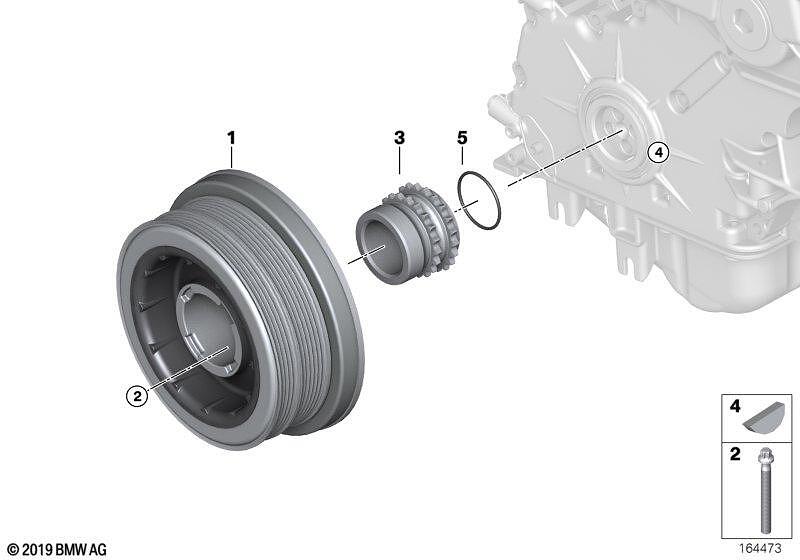 демпферна шайба M57 BMW 11238511371