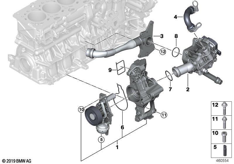 термостат B58 BMW 11537642854